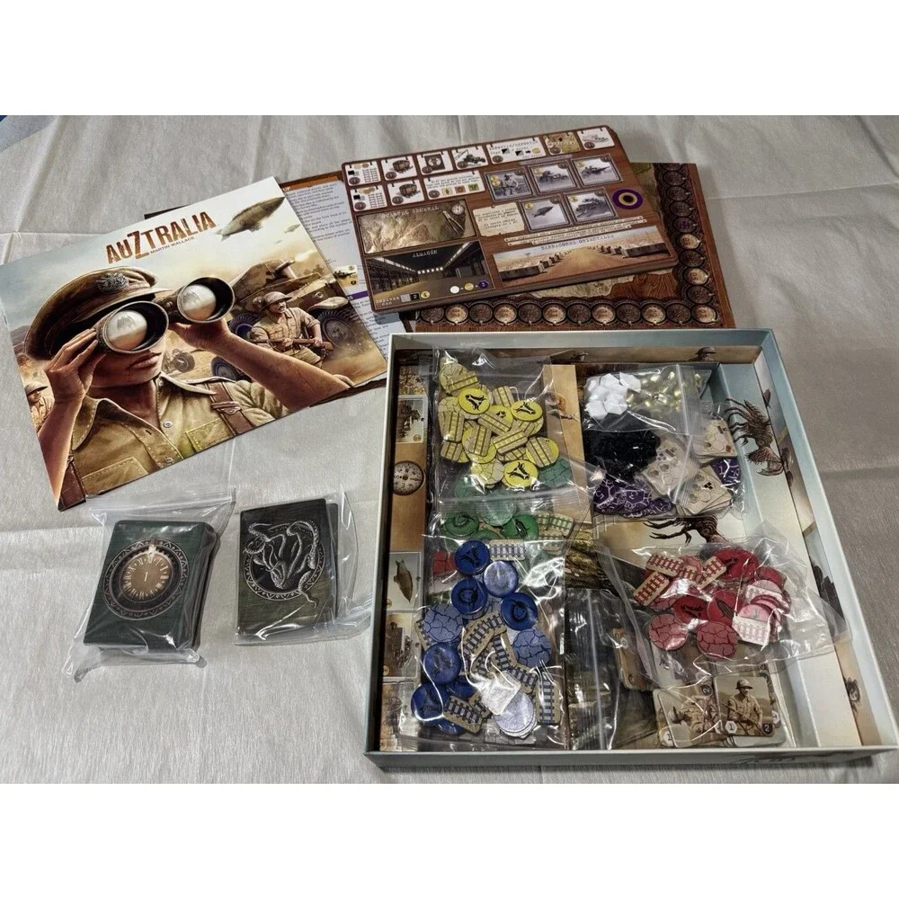 Stronghold Games AuZtralia Board Game Great Designers #11 1-4P Ages 13+ 2018